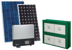 Система солнечного электроснабжения - комплект
